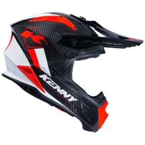 Kenny - Casca TITANIUM CARBON GRAPHIC RED