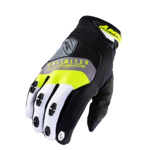 Kenny - Manusi SAFETY BLACK GREY NEON YELLOW