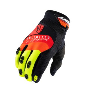 Kenny - Manusi SAFETY BLACK RED ORANGE