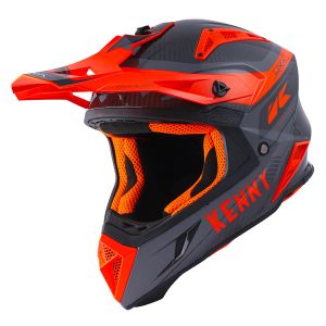 Kenny – Casca TITANIUM HELMET CARBON GRAPHIC NEON ORANGE