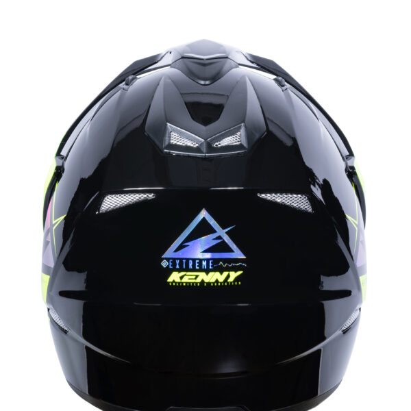 Casca Kenny EXTREME GRAPHIC GLOSSY NEON YELLOW