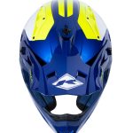 Kenny - Casca TITANIUM GRAPHIC NAVY NEON YELLOW