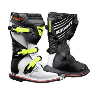 Cizme TRACK FOR JUNIOR WHITE BLACK NEON YELLOW