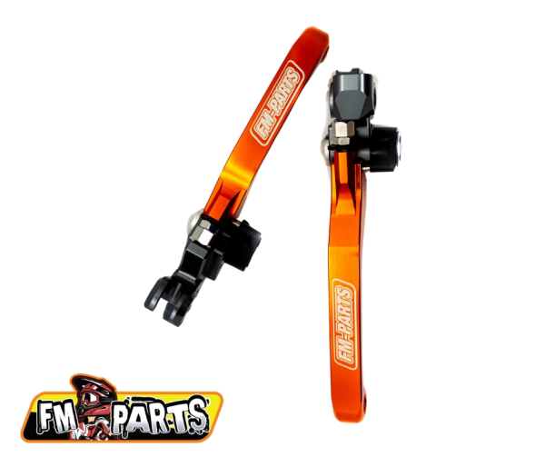 Fm-Parts Set Manete Foldabile KTM 2008-2014 Orange