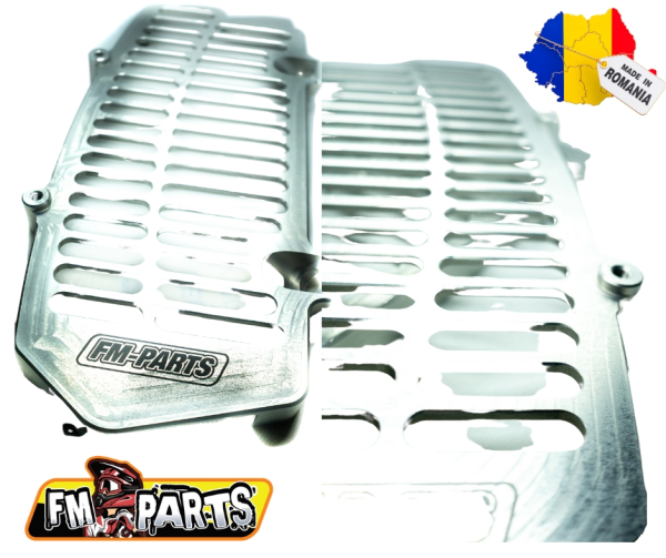 Fm-Parts Protectii Radiator UniBody KTM/Husqvarna 2020-2023 Silver