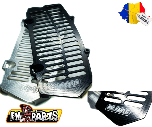 Fm-Parts Protectii Radiator UniBody KTM/Husqvarna 2020-2023 Silver