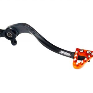 Fm-Parts Pedala Frana Spate cu Capat Marit KTM/Husqvarna 2017-2025 Ajustabila Orange/Black