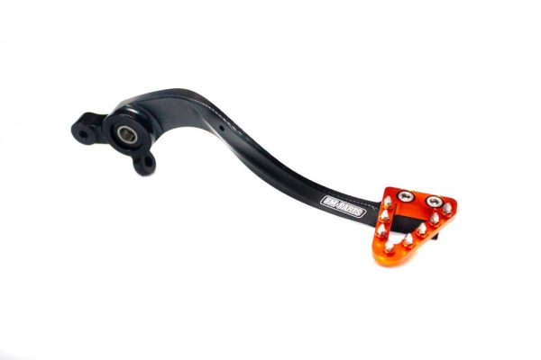 Fm-Parts Pedala Frana Spate cu Capat Marit KTM/Husqvarna 2017-2025 Ajustabila Orange/Black