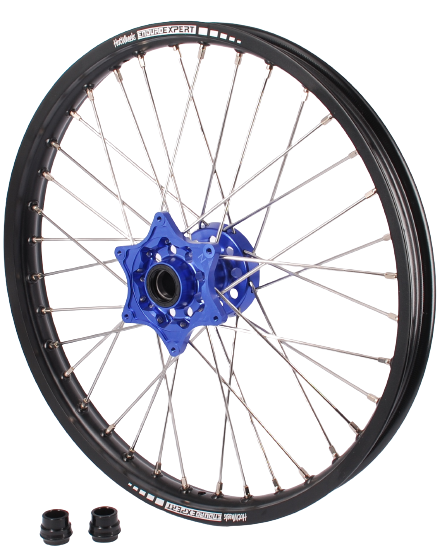 Roata fata enduro KTM/Husqvarna 21"x1.60 ax 22mm blue hub Enduro Expert SRE21BLEE