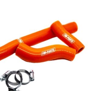 Fm-Parts Kit Furtune Radiator Silicon KTM/Husqvarna 2020-2023 Orange