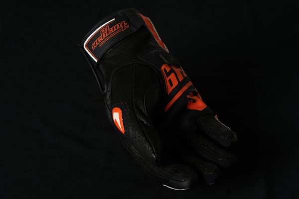 Manusi de piele TD ROADSTER, barbat, negru-orange-alb, Furygan negru-orange-alb