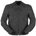 Geaca de piele GHOST, barbat, Furygan Negru