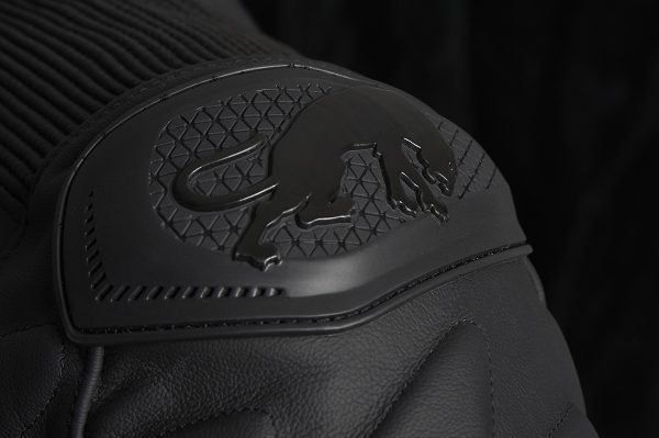 Geaca de piele GHOST, barbat, Furygan Negru