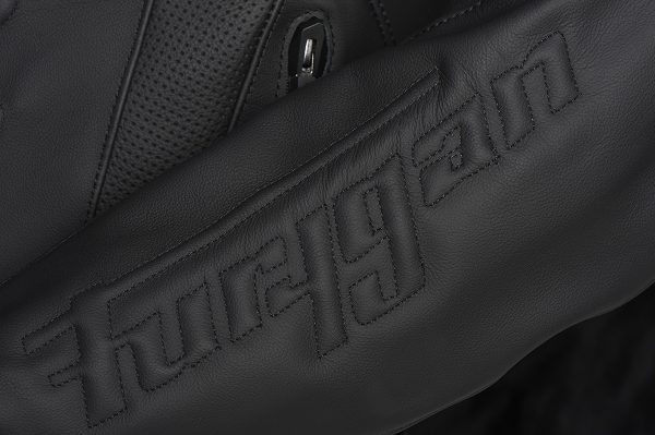 Geaca de piele GHOST, barbat, Furygan Negru