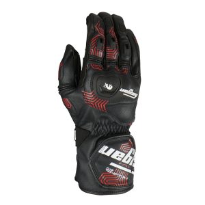Manusi moto HIGGINS EVO, Furygan Negru alb rosu