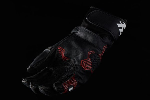 Manusi moto HIGGINS EVO, Furygan Negru alb rosu