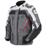 Geaca moto dama APALACHES LADY, Furygan negru gri rosu