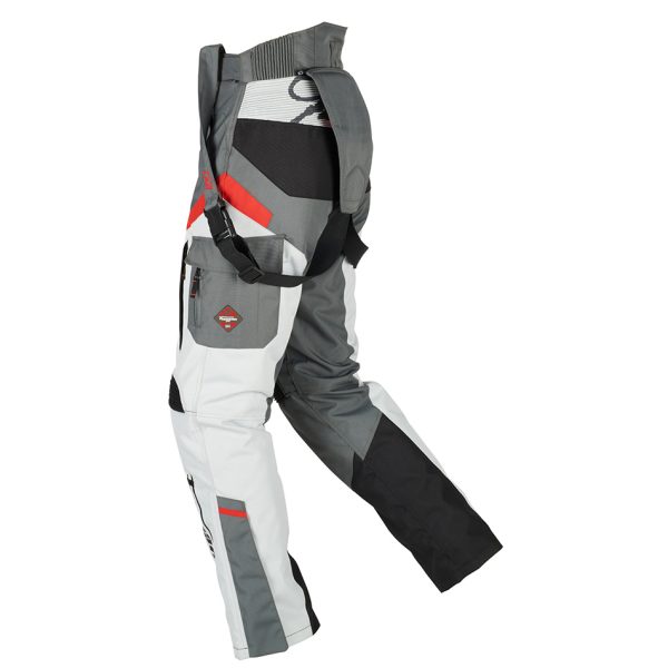 Pantaloni Moto dama, APALACHES LADY, Furygan negru gri rosu