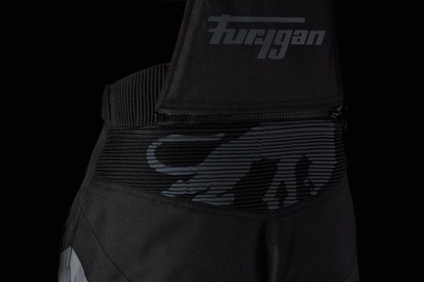 Pantaloni Moto dama, APALACHES LADY, Furygan Negru