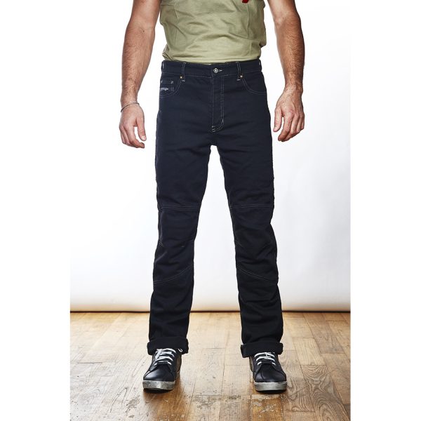 Pantaloni moto JEAN D02 STRETCH, Furygan Negru