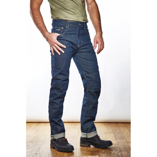 Pantaloni moto JEAN D02 STRETCH, Furygan Jean raw