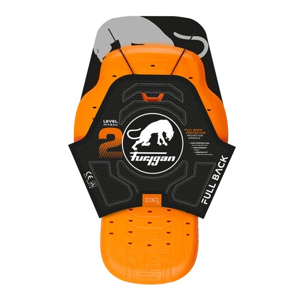 Protectie spate FULL BACK FURY D3O®, Furygan orange