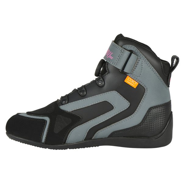 Incaltaminte - Ghete moto dama, V4 EASY LADY D3O, Furygan negru-roz