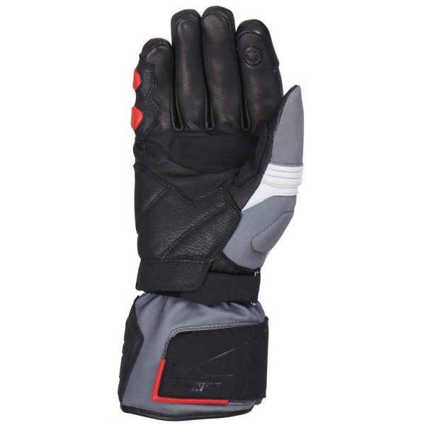 Manusi de barbati FLEGERE Anthracite-Pearl-Red