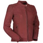 Geaca moto piele dama, DEBBIE, Furygan Burgundy