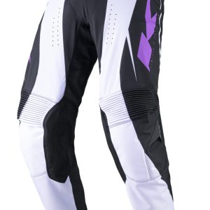 Kenny - Pantaloni PERFORMANCE SOLID BLACK PURPLE