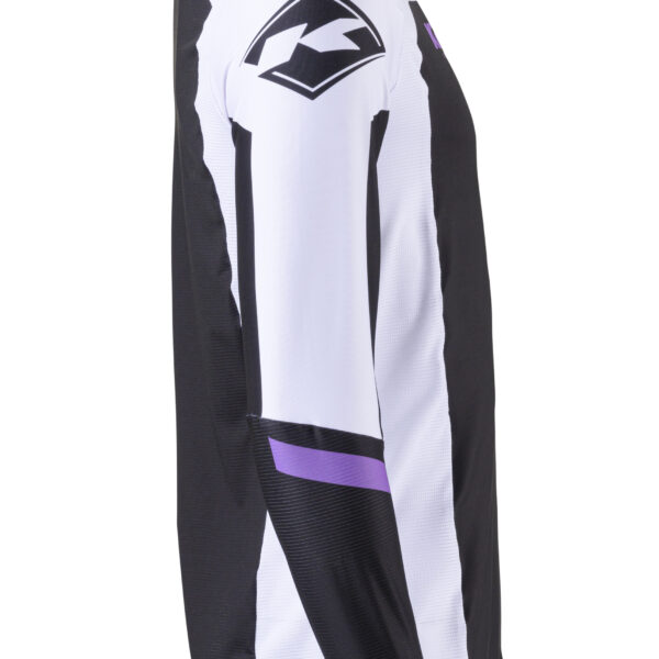 Kenny - Tricou PERFORMANCE SOLID BLACK PURPLE