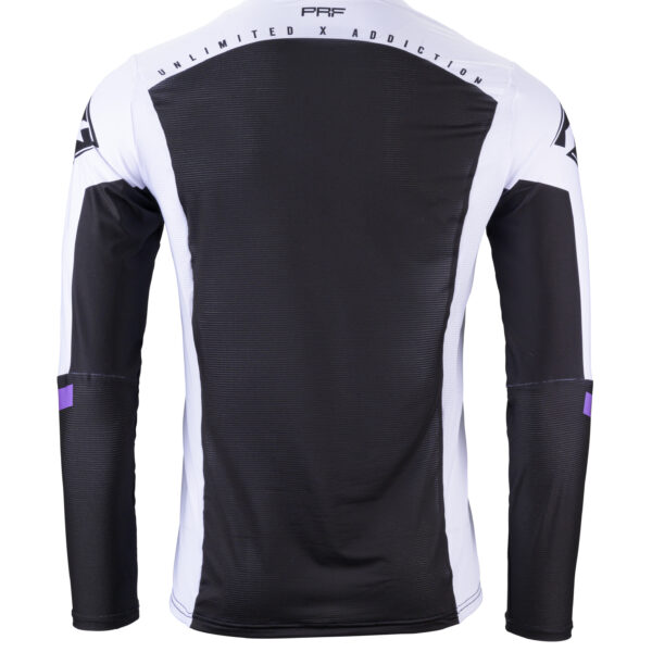 Kenny - Tricou PERFORMANCE SOLID BLACK PURPLE