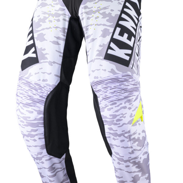 Kenny - Pantaloni PERFORMANCE STONE WHITE