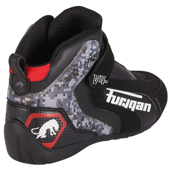 Incaltaminte - Ghete moto V4 VENTED, Furygan negru-pixel