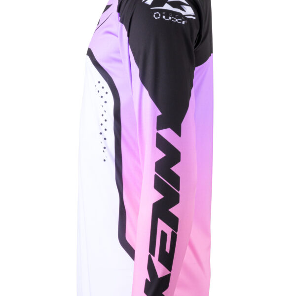 Kenny - Tricou TRACK FOCUS WHITE PINK