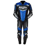 Set - Combinezon OVERTAKE Black-blue-white