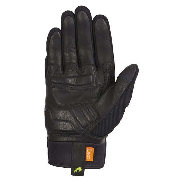 Manusi de barbati JET D3O Black-fluo green