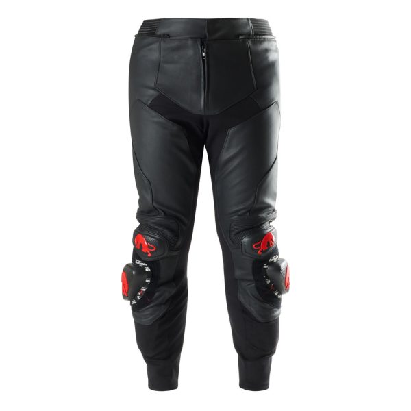 Pantaloni moto de barbati DRACK Black-red
