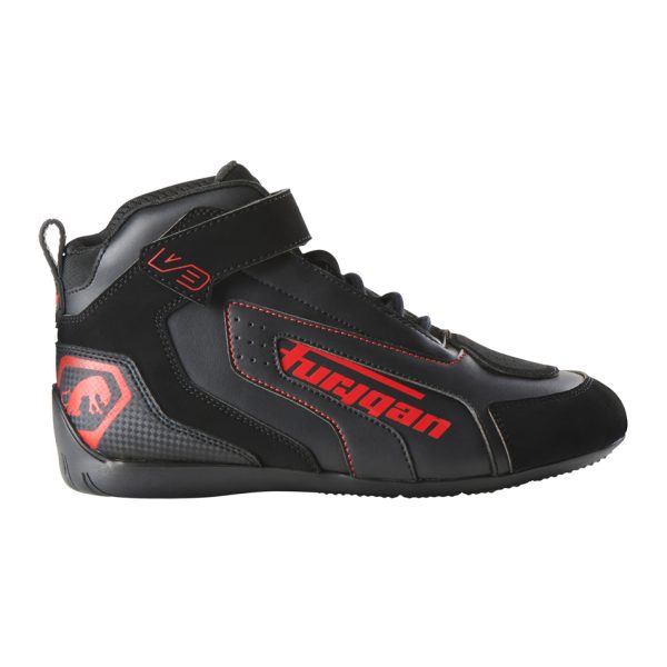Pantofi moto de barbati V3 Black-red