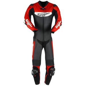 Set - Combinezon JUNIOR EVO SUIT Black-red-white