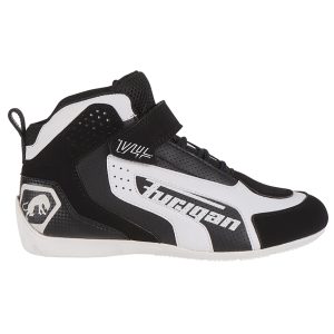 Pantofi moto de barbati V4 VENTED Black-white