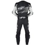 Set - Combinezon FULL RIDE Black-white-silver