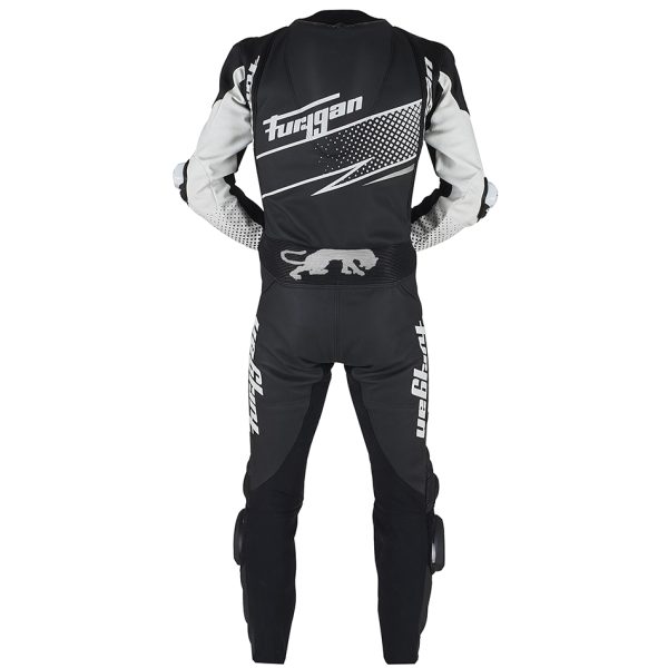 Set - Combinezon FULL RIDE Black-white-silver