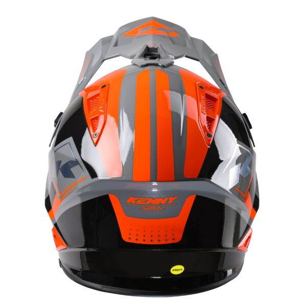Kenny - Casca TITANIUM GRAPHIC GREY ORANGE