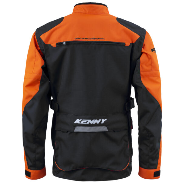 Geaca Kenny TITANIUM orange black