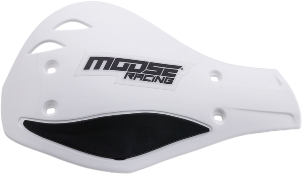 Set Plastice Handguard MOOSE RACING alb
