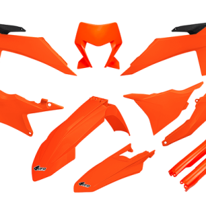 Kit Plastice KTM TBI 2T/4T 2023-24 UFO portocaliu