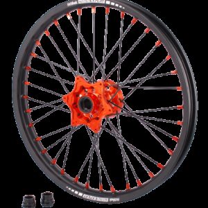 Roata fata enduro KTM/Husqvarna 21x1.60 ax 22mm orange hub Enduro Expert SRE21OREE