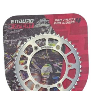 Pinion spate KTM / Husqvarna / Husaberg '90-'25 silver (49 dinti) JTR897.49 aluminiu Enduro Expert 89749RSEE