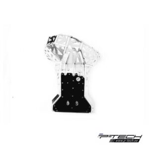 Scut motor cu protectie rezonator + extra protectie plastic KTM EXC 250/300 '07-'16 / Husqvarna TE 250/300 '14-'16 P-TECH PK001K